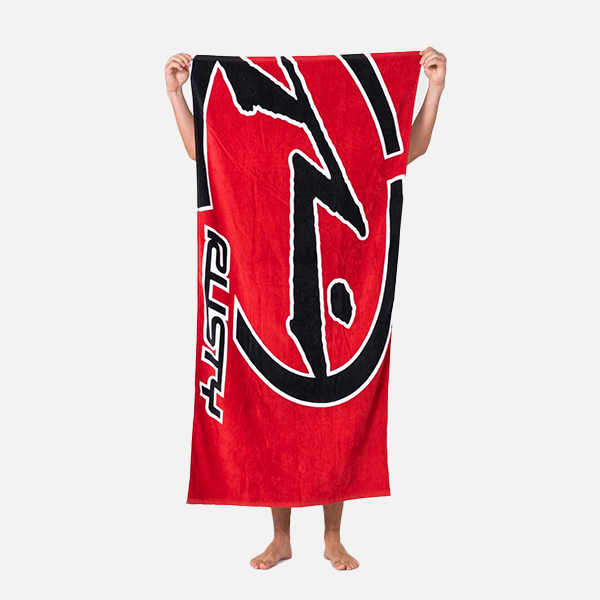 Rusty Red Handed Towel - Red