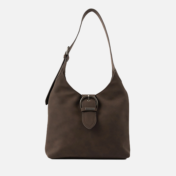 Rusty Rodeo Suede Shoulder Bag - Pinecone