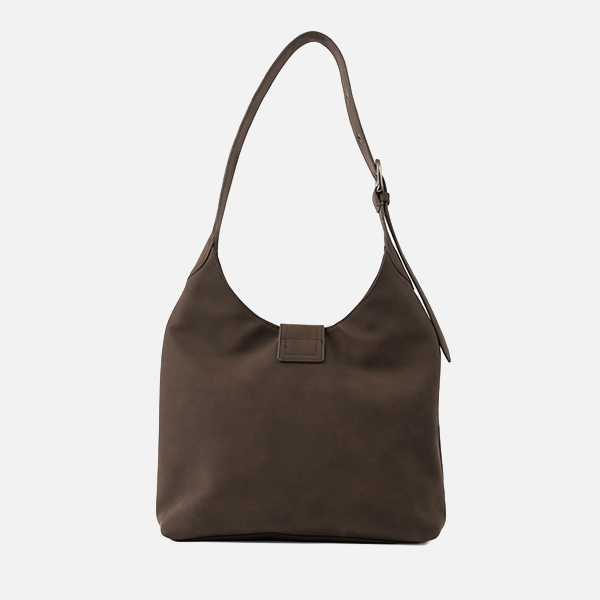 Rusty Rodeo Suede Shoulder Bag - Pinecone