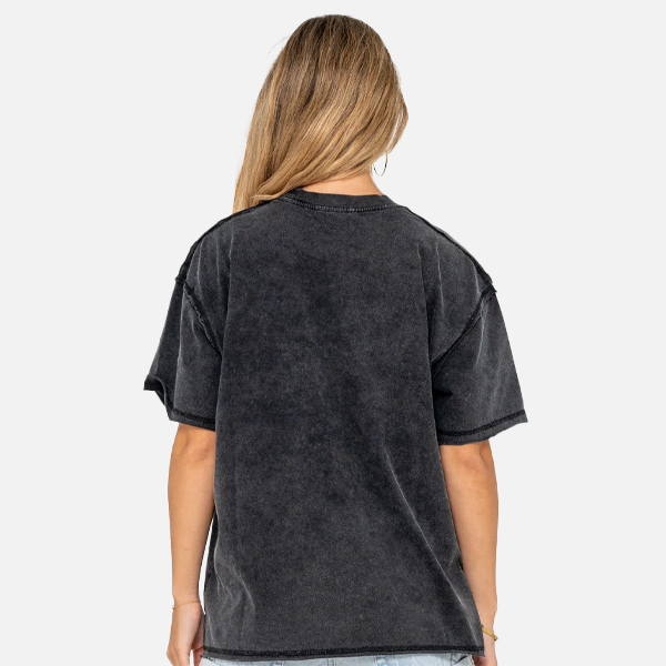 Rusty Roxanne Feeln Rusty OS Tee - Washed Black