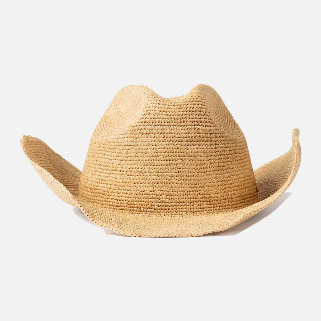 Rusty Ryder Cowboy Straw Hat - Natural - view 4 | Propaganda Streetwear & Skate