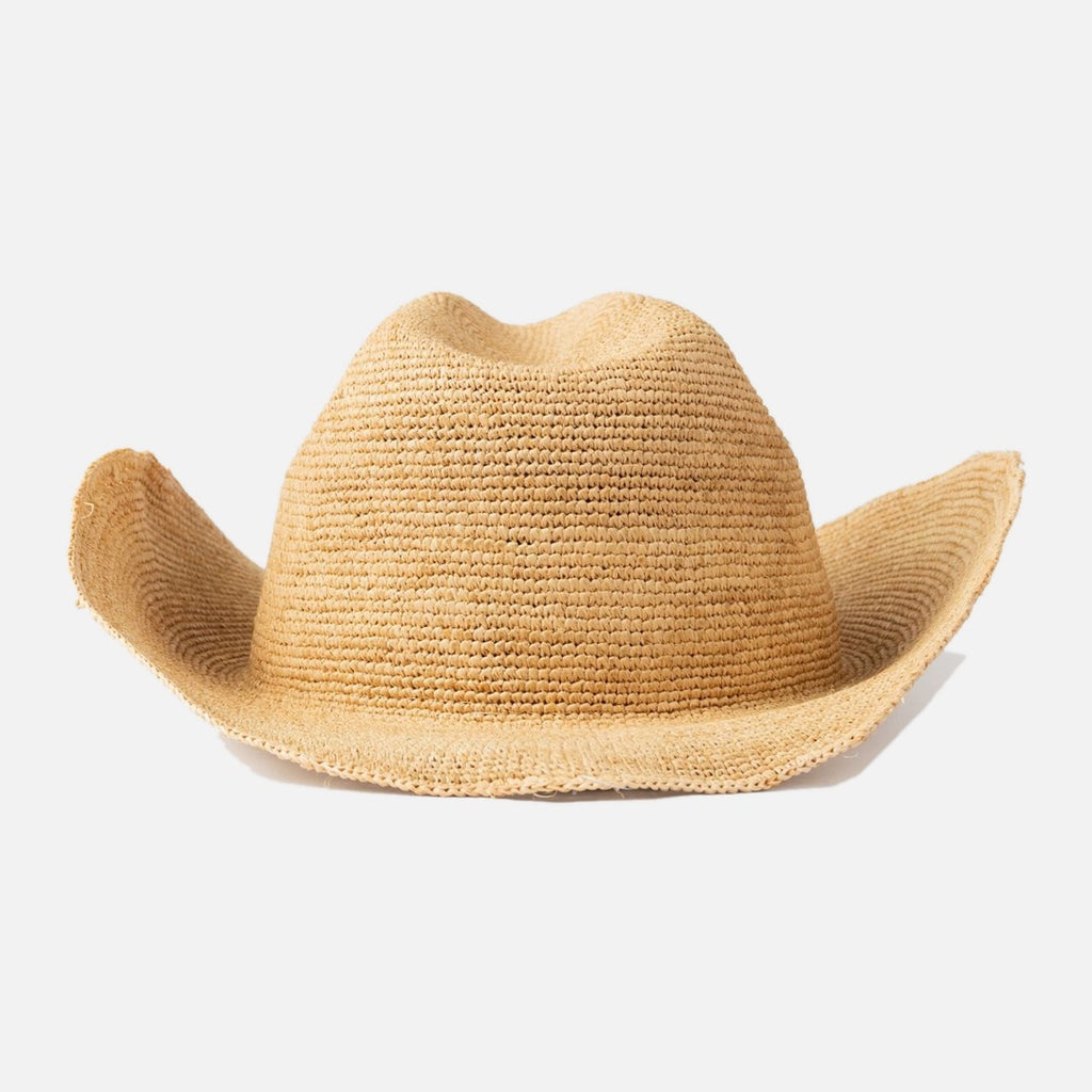Rusty Ryder Cowboy Straw Hat - Natural - view 5 | Propaganda Streetwear & Skate