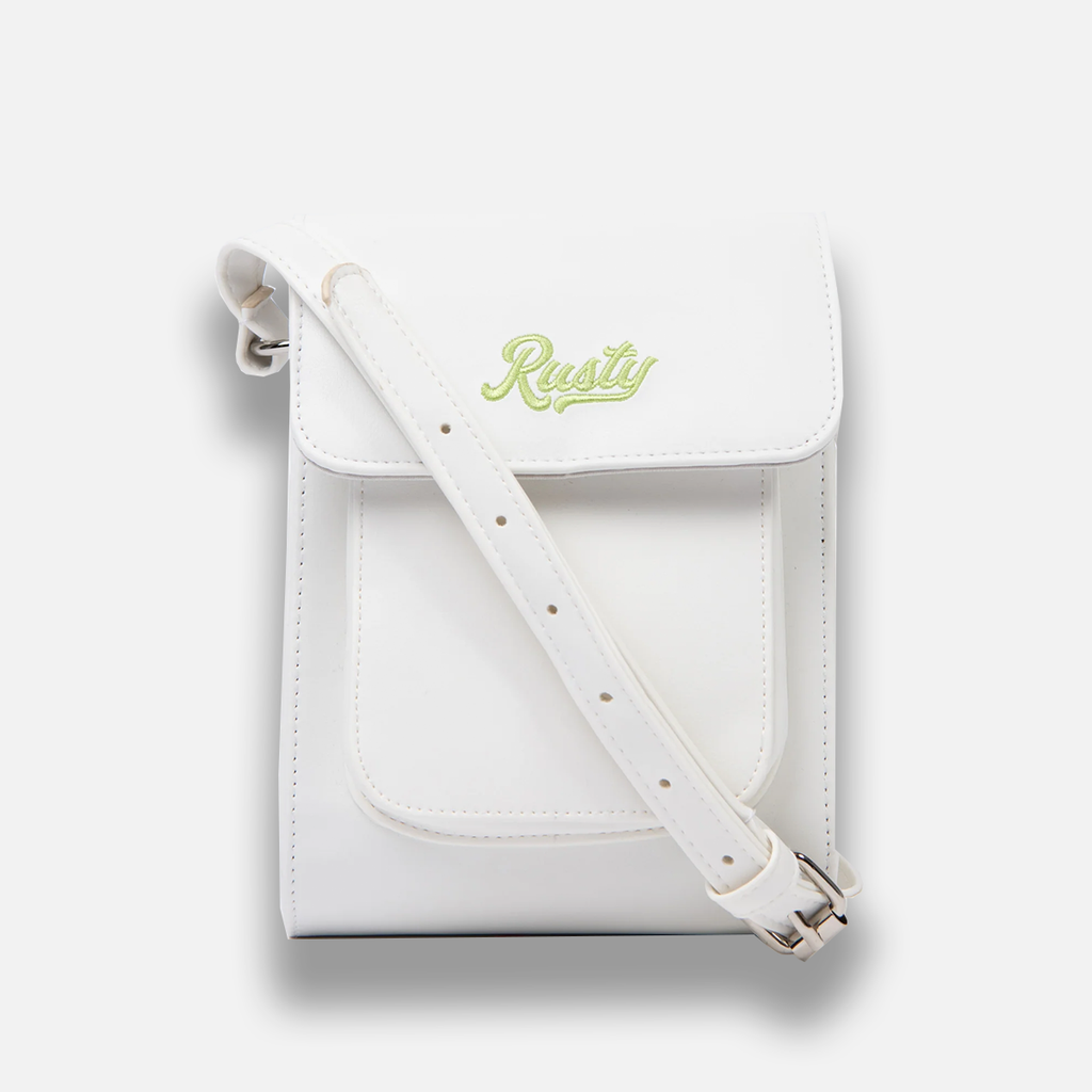 Rusty Sayonara Side Bag - White