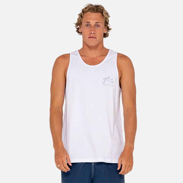 Rusty Sleds And Meds Tank - White