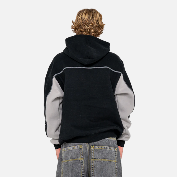 Rusty Titan Hooded Fleece - Black