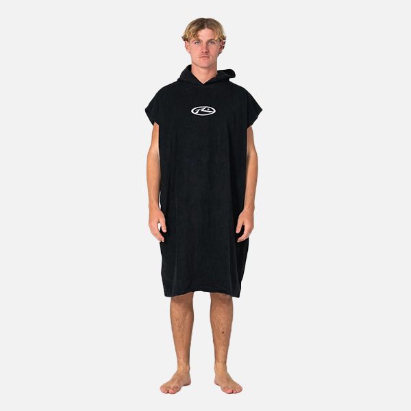 Rusty Trad Change Towel - Black