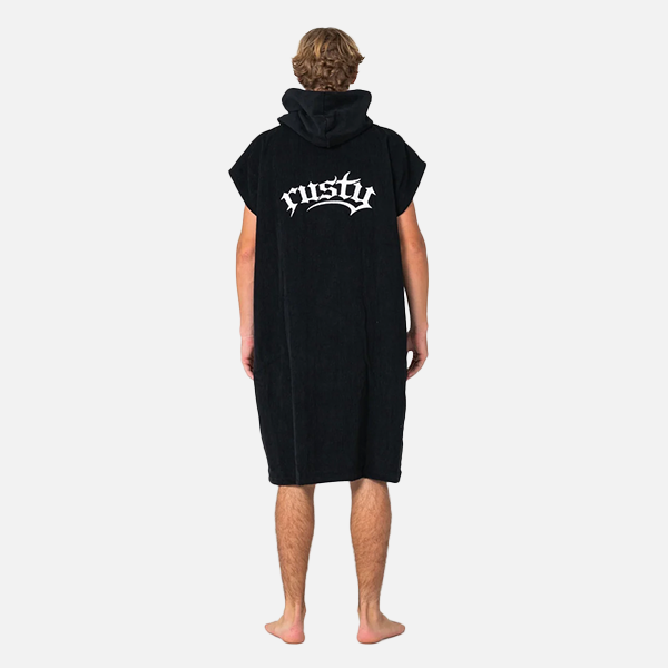 Rusty Trad Change Towel - Black