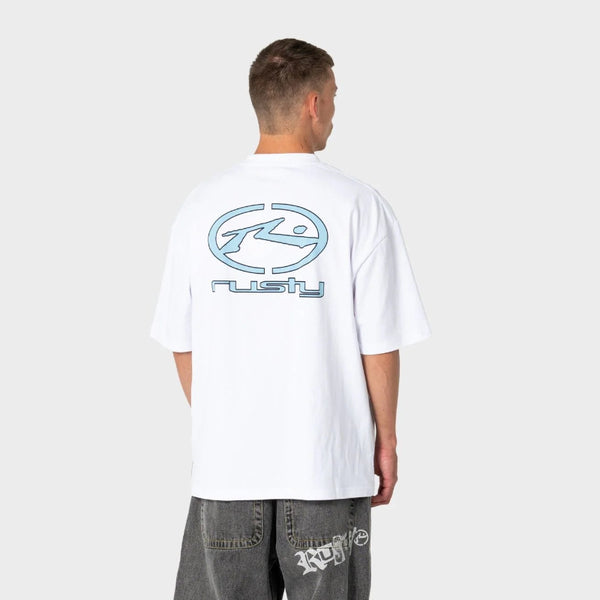 Rusty Turbo Tee - White