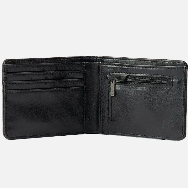 Rusty Turbo Wallet - Black