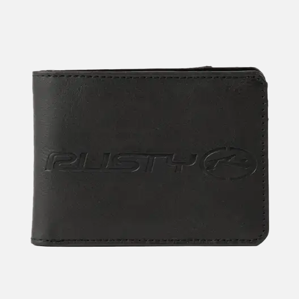 Rusty Turbo Wallet - Black