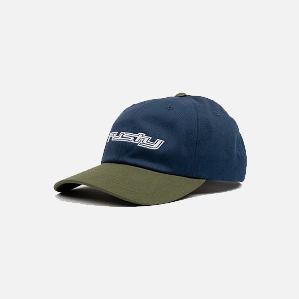 Rusty Youth Road Trip Dad Cap - Navy Blue