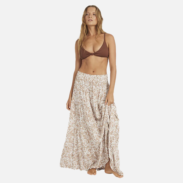 Roxy Kerlina Radiant Sun Skirt - Cloud Dancer