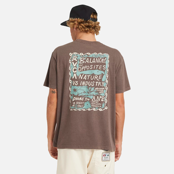 RVCA Mel G Flora Tee - Mocha