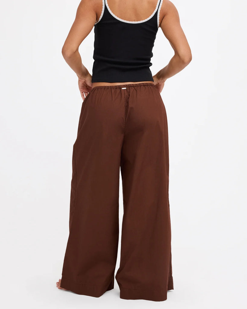RVCA Montana Woven Pant - Chocolate