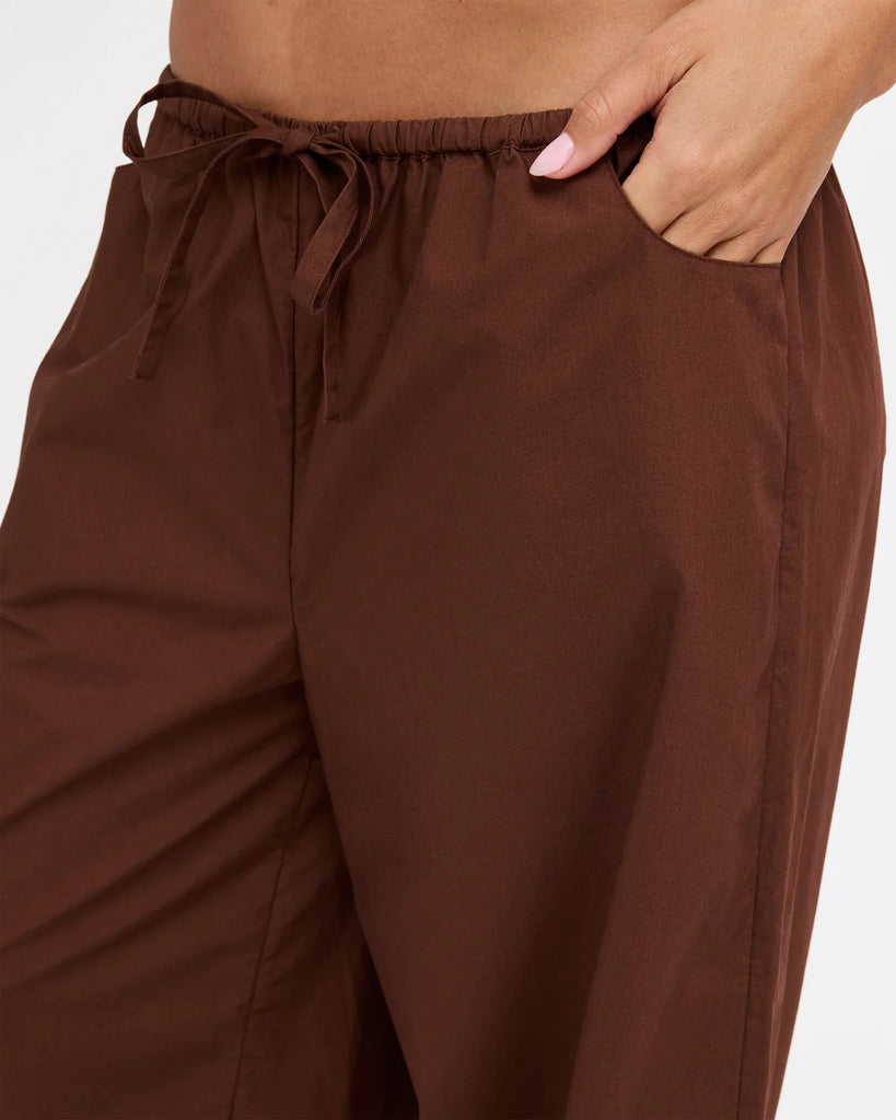 RVCA Montana Woven Pant - Chocolate
