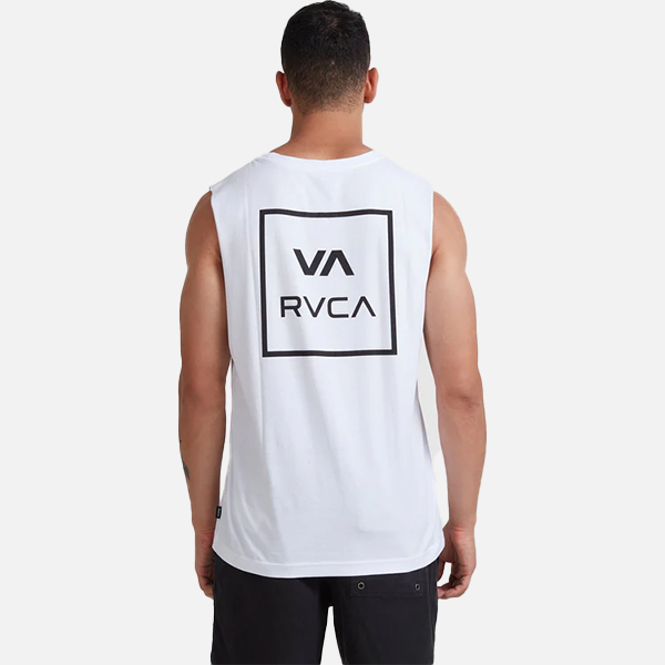 RVCA VA All The Ways Muscle - White