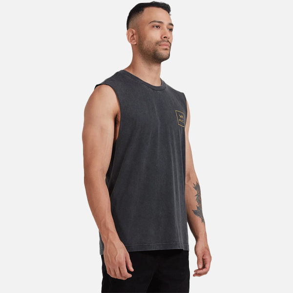 RVCA VA All The Ways Muscle - Black Acid