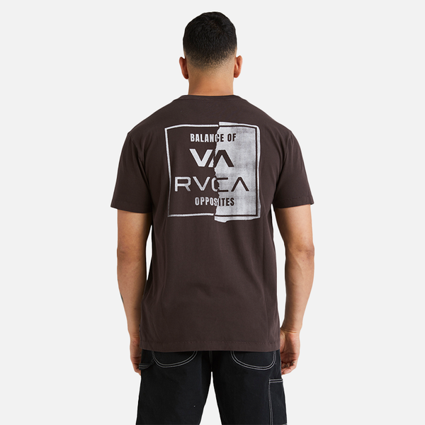 RVCA VA Torn Tee - Chocolate Torte