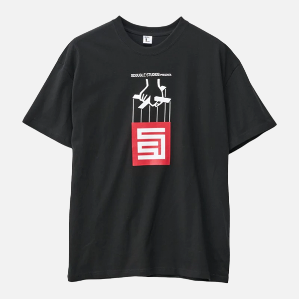 S-Double Godfather Tee - Black