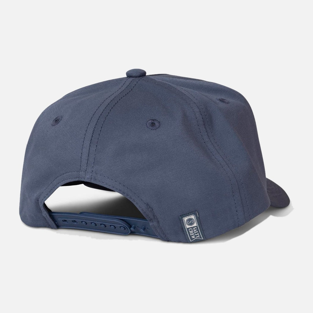 Salty Crew Badge Snapback - Navy - view 2 | Propaganda Streetwear & Skate