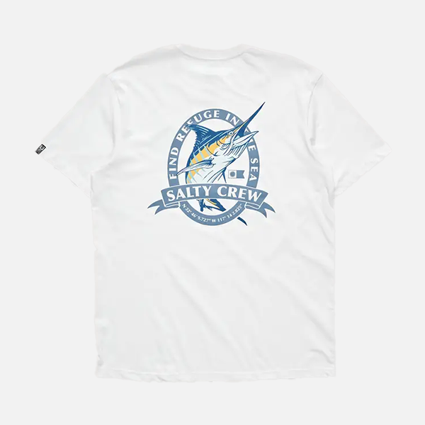 Salty Crew Bill Club Premium SS Tee - White