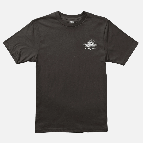 Salty Crew Boys Day Charter Tee - Black