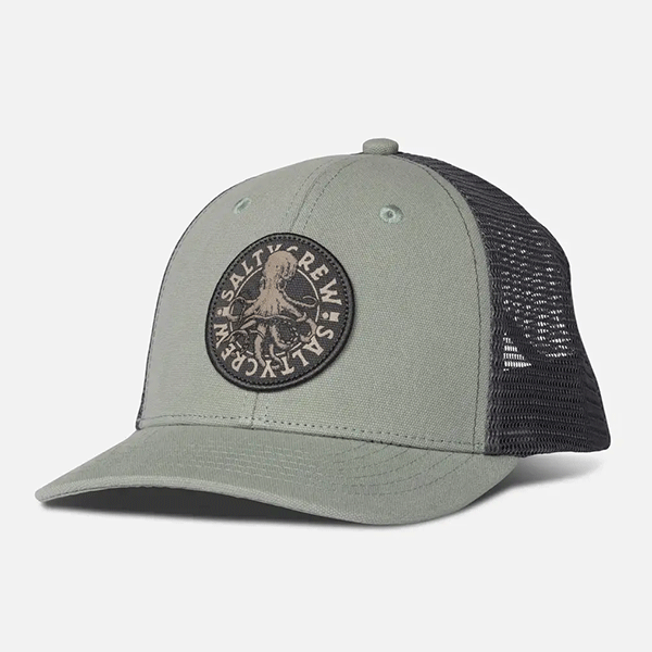 Salty Crew Tentacles Boy Retro Trucker Cap- Mackerel