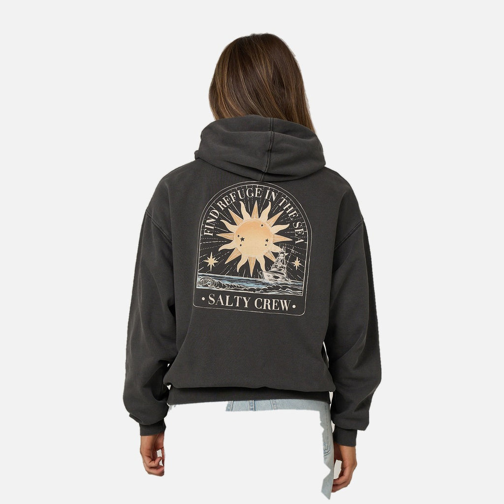 Salty Crew Celestial Sun Hoodie - Faded Black | Propaganda Streetwear & Skate