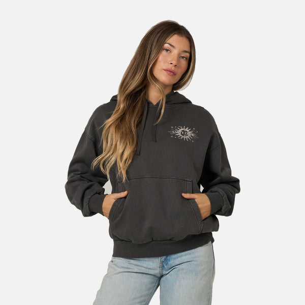 Salty Crew Celestial Sun Hoodie - Faded Black - view 2 | Propaganda Streetwear & Skate