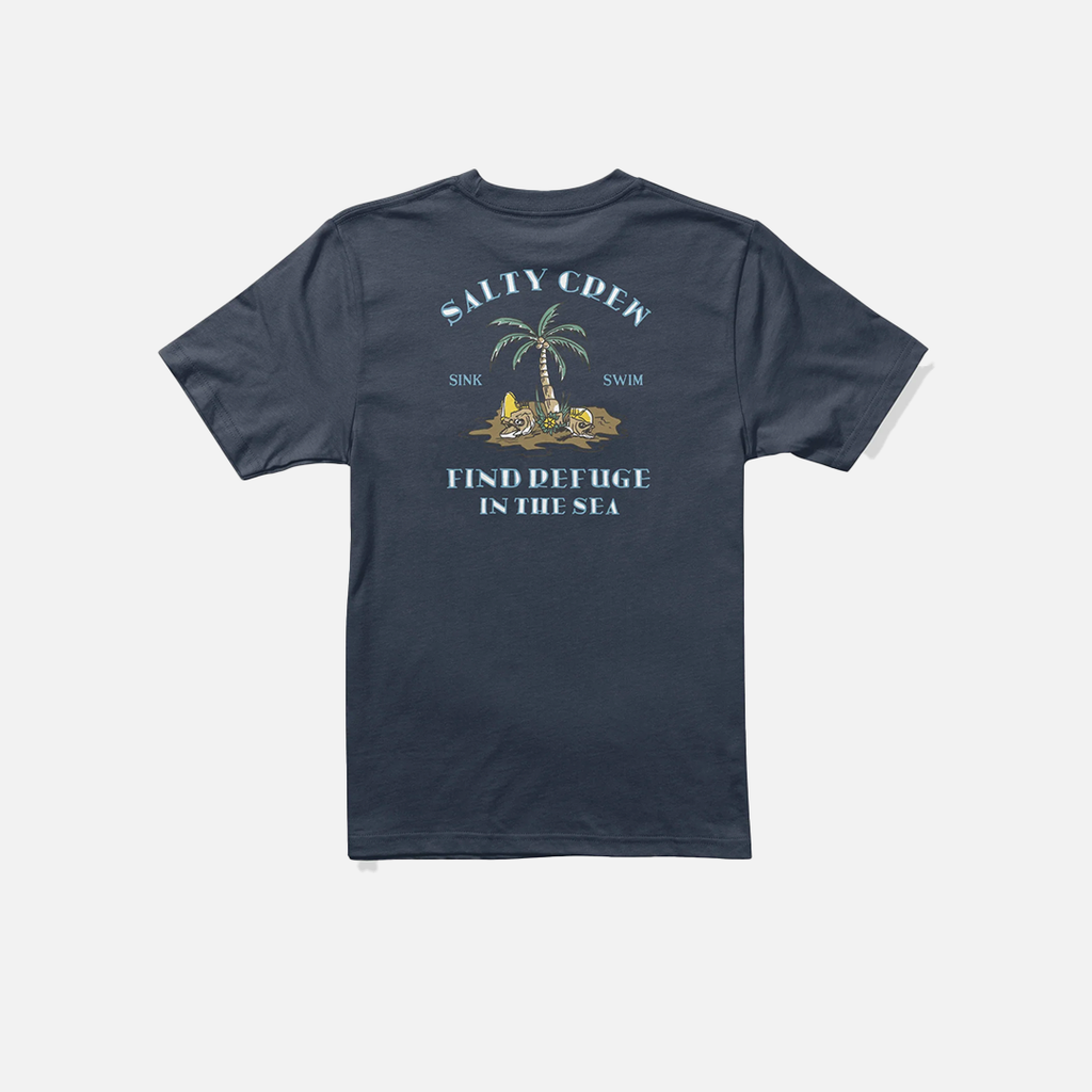 Salty Crew Deserted Boys Tee - Navy