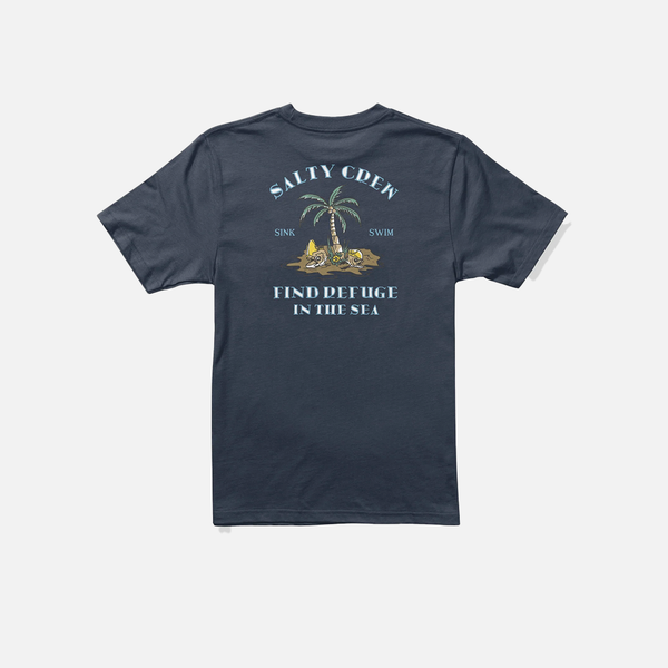 Salty Crew Deserted Boys Tee - Navy