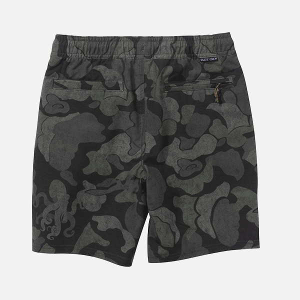 Salty Crew Drifter Boy Elastic Hybrid Short - Camo
