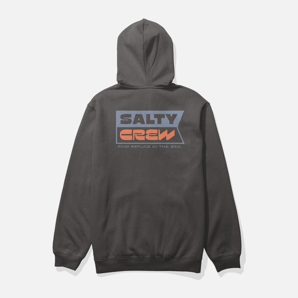 Salty Crew Inverse Mid Weight Hood - Dark Grey | Propaganda Streetwear & Skate