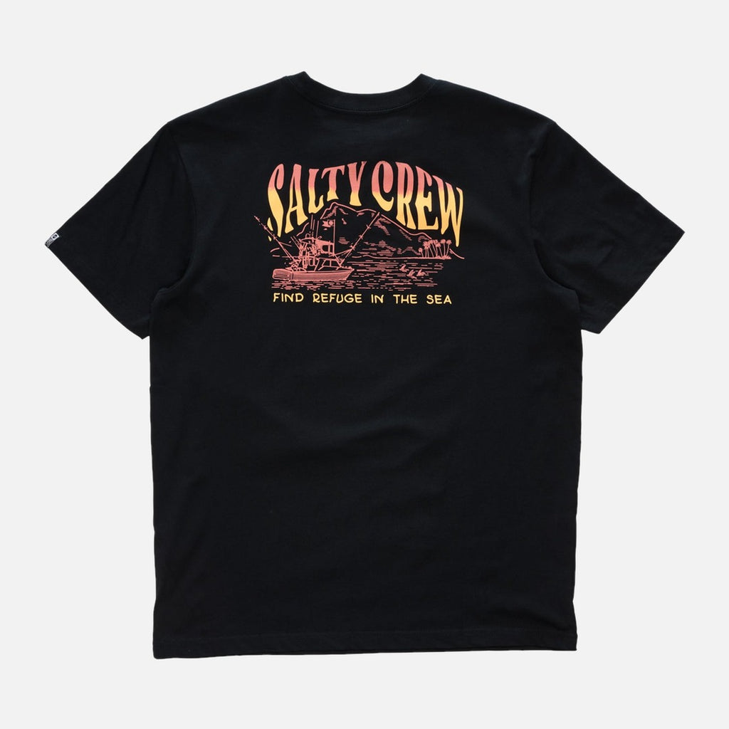 Salty Crew Island Premium Tee - Black | Propaganda Streetwear & Skate