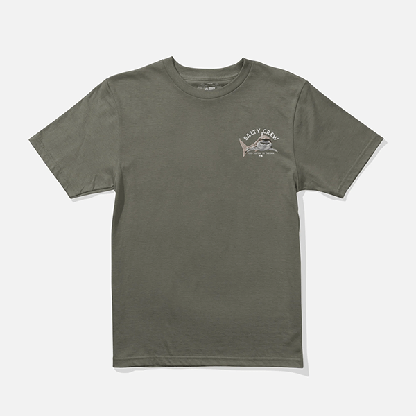 Salty Crew Lurking Boys SS Tee - Dusty Olive