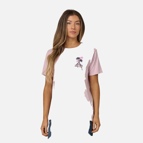 Salty Crew Moon Wake BF Tee - Pale Orchid - view 2 | Propaganda Streetwear & Skate