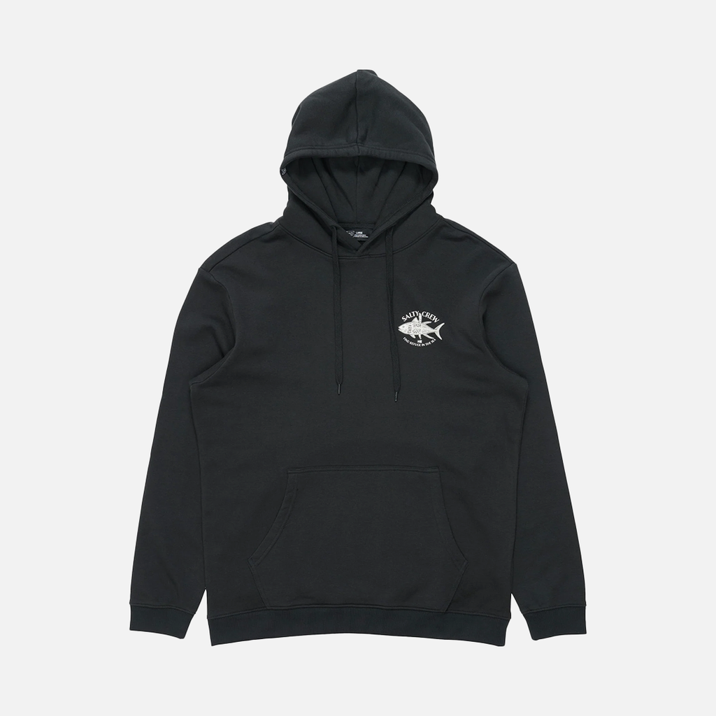 Salty Crew Omakase Mid Weight Hood - Vintage Black