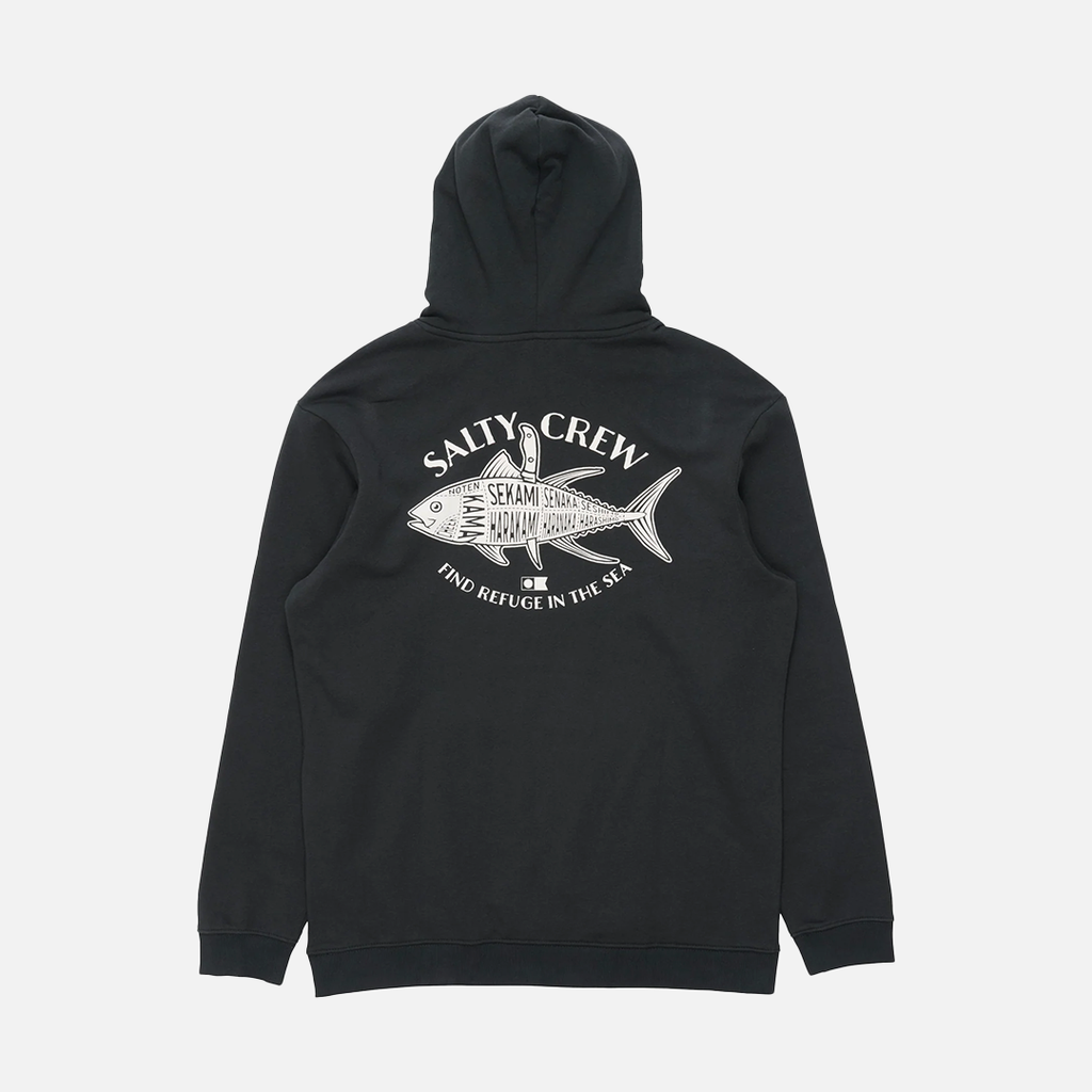 Salty Crew Omakase Mid Weight Hood - Vintage Black