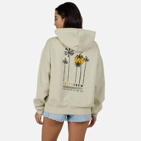 Salty Crew Palms Hoody - Off White