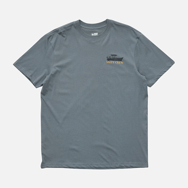 Salty Crew Panga Sketch Premium SS Tee - Storm