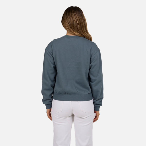 Salty Crew Queen Palm Crew - Fin Blue