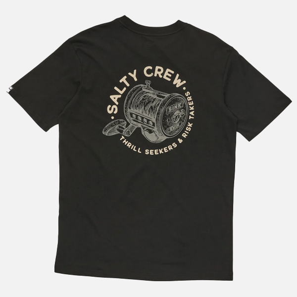 Salty Crew Reel Good Premium Tee - Black