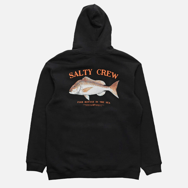 Salty Crew Snapper Hood - Black