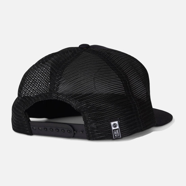 Salty Crew Split Fill Trucker - Black - view 2 | Propaganda Streetwear & Skate