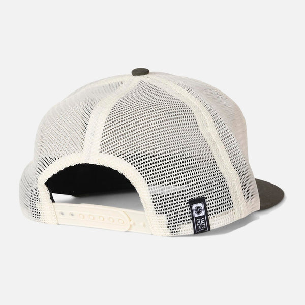 Salty Crew Split Fill Trucker - Off White/Green - view 2 | Propaganda Streetwear & Skate
