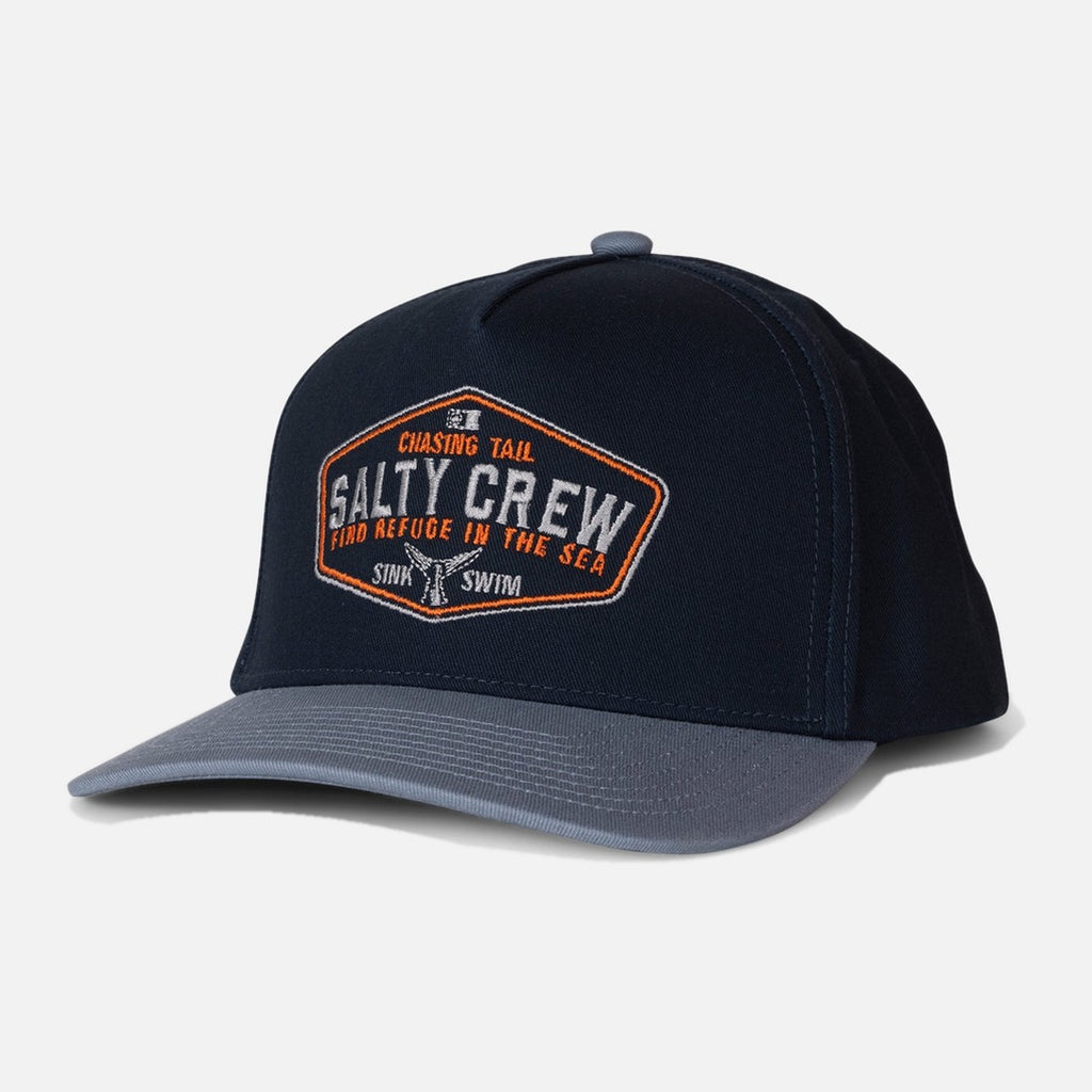 Salty Crew Tailfin Snapback - Mid Blue | Propaganda Streetwear & Skate