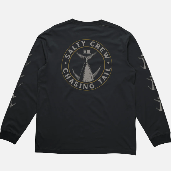 Salty Crew Tailgate LS Tee - Coal
