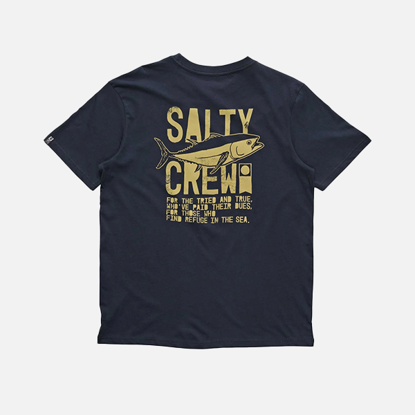 Salty Crew Tried And True Premuim SS Tee - Navy