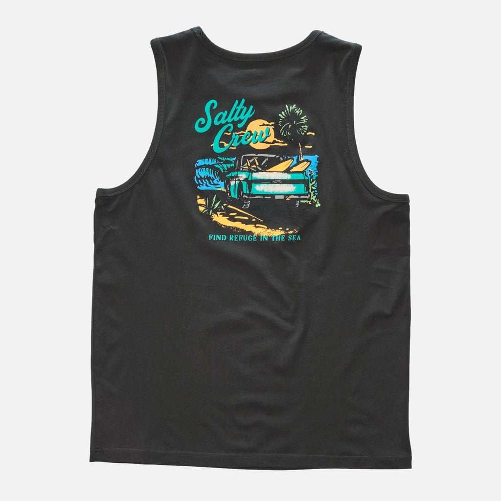 Salty Crew Truck Bed Tank - Vintage Black | Propaganda Streetwear & Skate