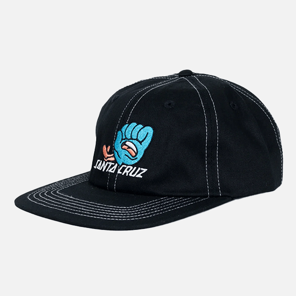 Santa Cruz Chisel Mini Hand Cap - Black